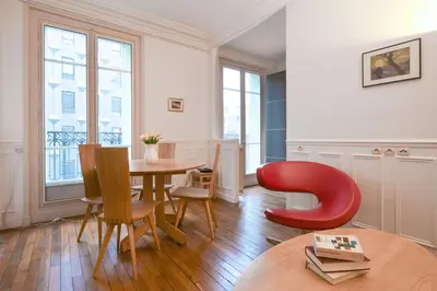 Coin salon dans l'établissement GuestReady - Appt lumineux dans le Quartier Latin