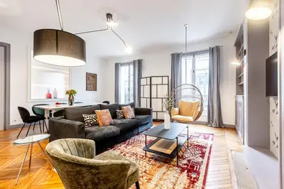 Coin salon dans l'établissement Sweett - Atelier Ponthieu