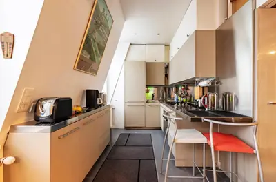 Cuisine ou kitchenette dans l'établissement Veeve - Reader's Retreat