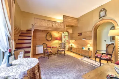 Coin salon dans l'établissement GuestReady - Bel apt près de l'Arc de Triomphe
