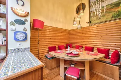 Coin salon dans l'établissement GuestReady - Bel apt près de l'Arc de Triomphe