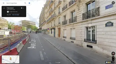 Quartier de l'appartement ou autre quartier proche