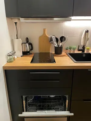 Cuisine ou kitchenette dans l'établissement Cosy Studio paris 16 Victor Hugo