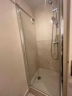 Salle de bains dans l'établissement Studio with Balcony 800m to Trocadéro and Tour Eiffel