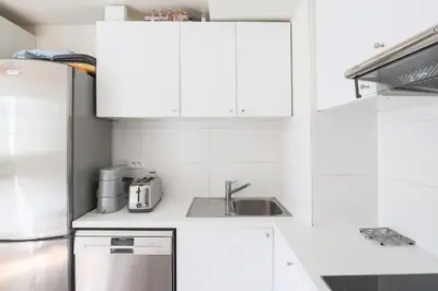 Cuisine ou kitchenette dans l'établissement Central and Parisian style - 3 bedrooms
