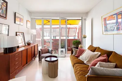 Coin salon dans l'établissement GuestReady - Charmant Apt. près du Sacré-Cœur