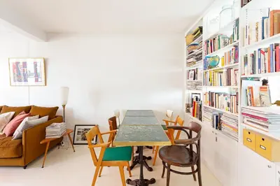 Coin salon dans l'établissement GuestReady - Charmant Apt. près du Sacré-Cœur
