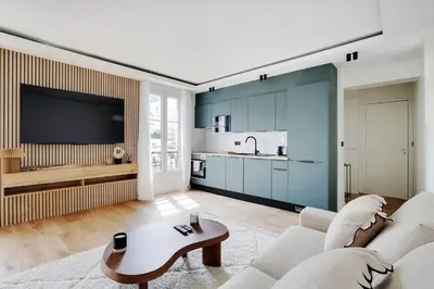Cuisine ou kitchenette dans l'établissement PARIS 13 - Magnifique appartement L013