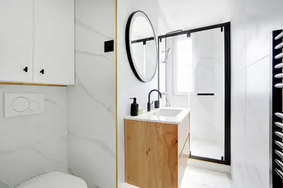 Salle de bains dans l'établissement PARIS 13 - Magnifique appartement L013