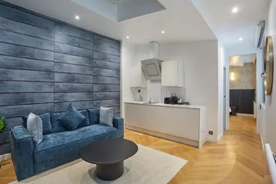 Cuisine ou kitchenette dans l'établissement Apartment Saint Germain des Prés by Studio prestige
