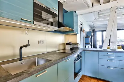 Plan de l'établissement Le Marais Superb Apartment Terrace Paris Free Netflix