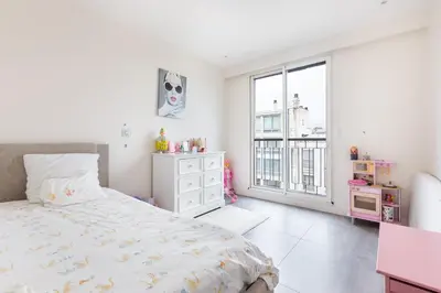 Un ou plusieurs lits dans un hébergement de l'établissement Luxury Eiffel Tower view - Paris 16