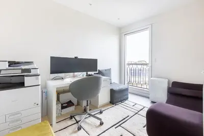 Télévision ou salle de divertissement dans l'établissement Luxury Eiffel Tower view - Paris 16