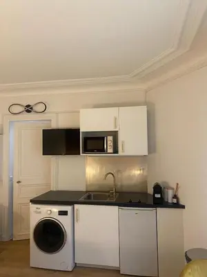 Cuisine ou kitchenette dans l'établissement Studio opéra paris