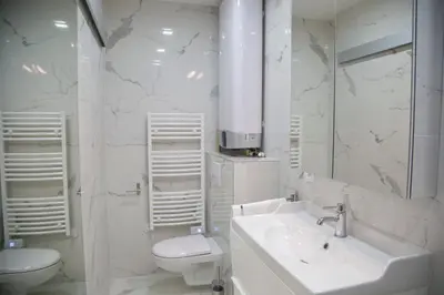 Salle de bains dans l'établissement Mathilde - Authentic Studio Saint-Germain Seine Walk