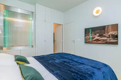 Un ou plusieurs lits dans un hébergement de l'établissement Citihome Alésia