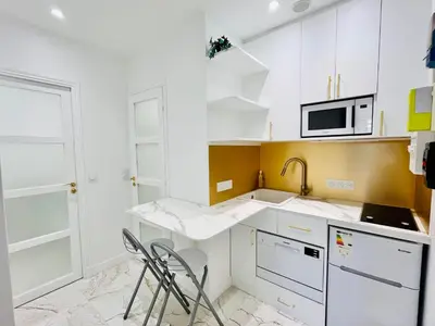 Cuisine ou kitchenette dans l'établissement Paris rare pearl 5e Notre Dame Saint Michel