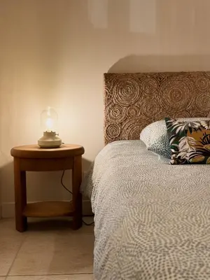 Un ou plusieurs lits dans un hébergement de l'établissement Superbe loft Pigalle / Opéra