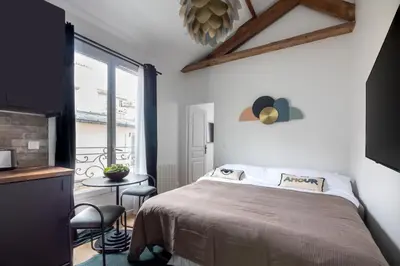 Un ou plusieurs lits dans un hébergement de l'établissement Au centre de paris - 4pax