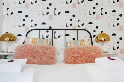 Un ou plusieurs lits dans un hébergement de l'établissement Charming appartement - 1BD-4P - Batignolles
