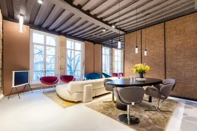 Coin salon dans l'établissement Sweett - Quai Bourbon