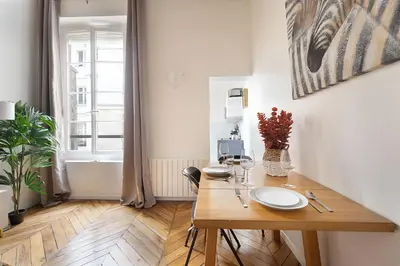 Plan de l'établissement Louvre & Chatelet-1BR Cosy Apt