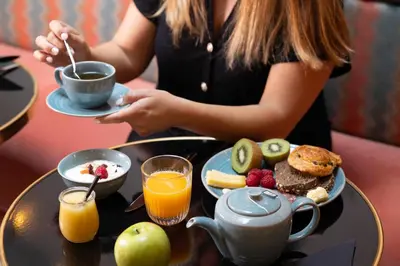 Nourriture dans l'hôtel ou à proximité