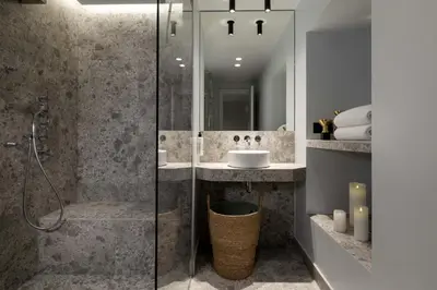 Salle de bains dans l'établissement LE CLARK HOTEL