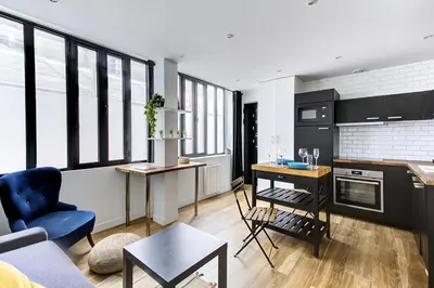 Cuisine ou kitchenette dans l'établissement 318 Suite Pivert - Superb apartment in Paris