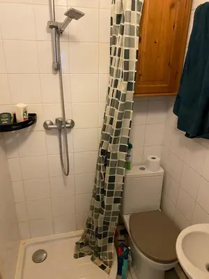 Salle de bains dans l'établissement Studio confortable Paris
