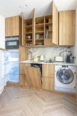 Cuisine ou kitchenette dans l'établissement La Suite du Marais