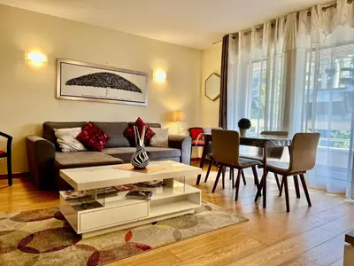 Coin salon dans l'établissement 2 Pieces 50m2 proche metro