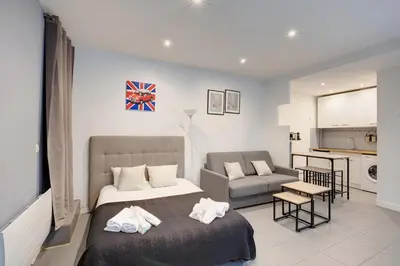 Cuisine ou kitchenette dans l'établissement 325 Suite Greta - Superb apartment in Paris