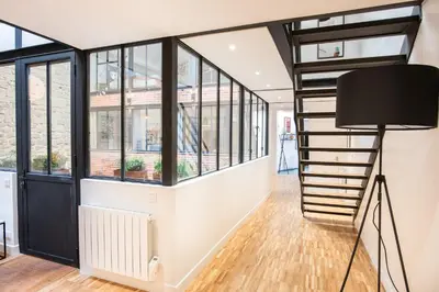 Plan de l'établissement Fantastic Architect Loft - 10 guests - near Metro