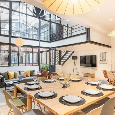 Fantastic Architect Loft - 10 guests - near Metro