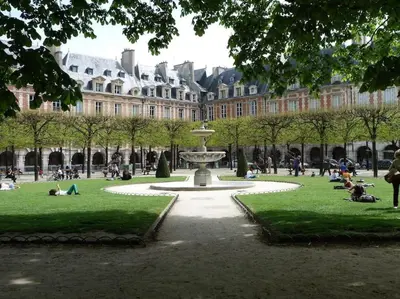 Jardin de l'établissement Luxueux LOFT 3BR au coeur du Marais