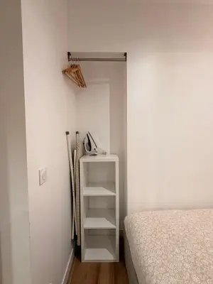 Un ou plusieurs lits dans un hébergement de l'établissement Charming apartment in Montmartre