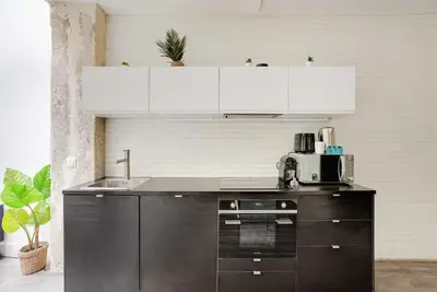 Cuisine ou kitchenette dans l'établissement Luminous apartment 4P2BD Sacré-Coeur Montmartre - G
