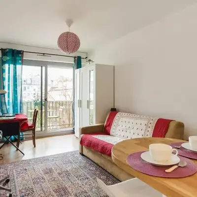 Cozy Studio Bastille with balcony