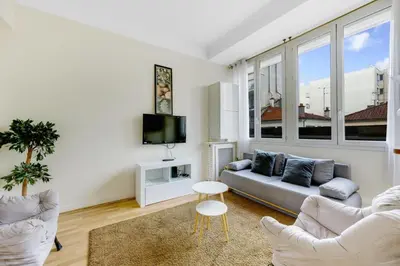 Coin salon dans l'établissement Cocon chaleureux aux portes de Paris