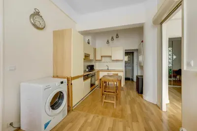 Cuisine ou kitchenette dans l'établissement Cocon chaleureux aux portes de Paris
