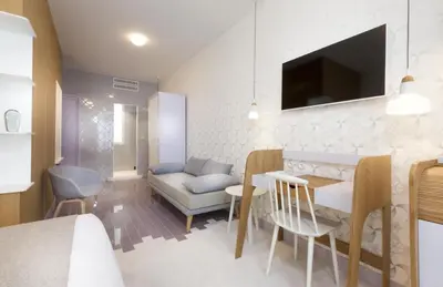 Télévision ou salle de divertissement dans l'établissement Hotel le Lapin Blanc