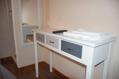 Cuisine ou kitchenette dans l'établissement Hôtel Résidence Champerret