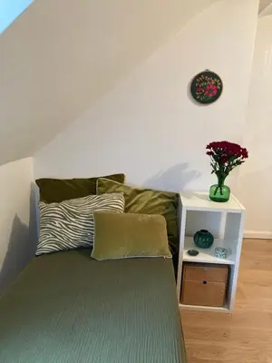 Coin salon dans l'établissement Cosy nest center of Paris