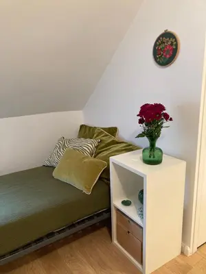 Coin salon dans l'établissement Cosy nest center of Paris