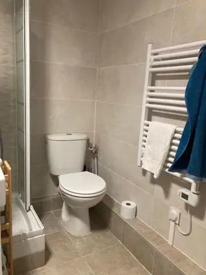 Salle de bains dans l'établissement Cosy nest center of Paris