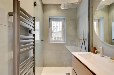 Salle de bains dans l'établissement Luxurious Apartment - 3BDR-8P - Bastille