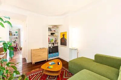 Coin salon dans l'établissement GuestReady - Estadia maravilhosa perto do Père-Lachaise
