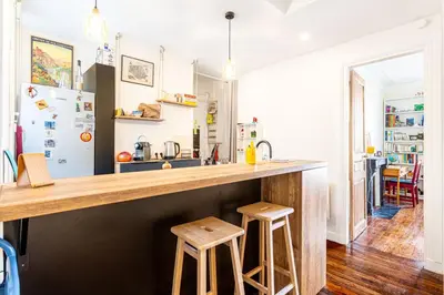 Cuisine ou kitchenette dans l'établissement GuestReady - Estadia maravilhosa perto do Père-Lachaise