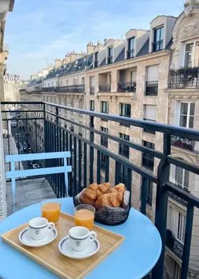 Balcon ou terrasse dans l'établissement PERGO